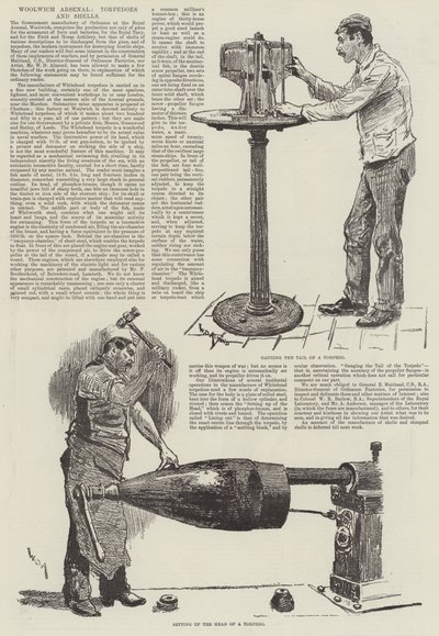 Woolwich Arsenal, Torpedoes and Shells by William Douglas Almond